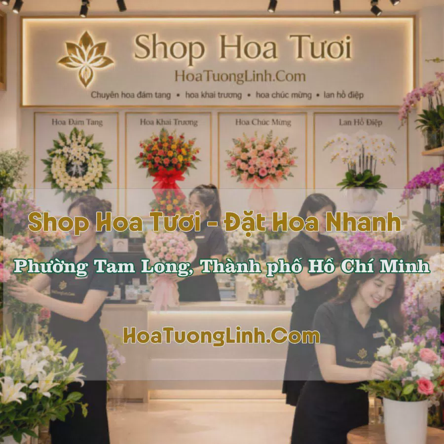 Shop Hoa Tươi Phường Tam Long, TP.HCM - Giao Tận Nơi