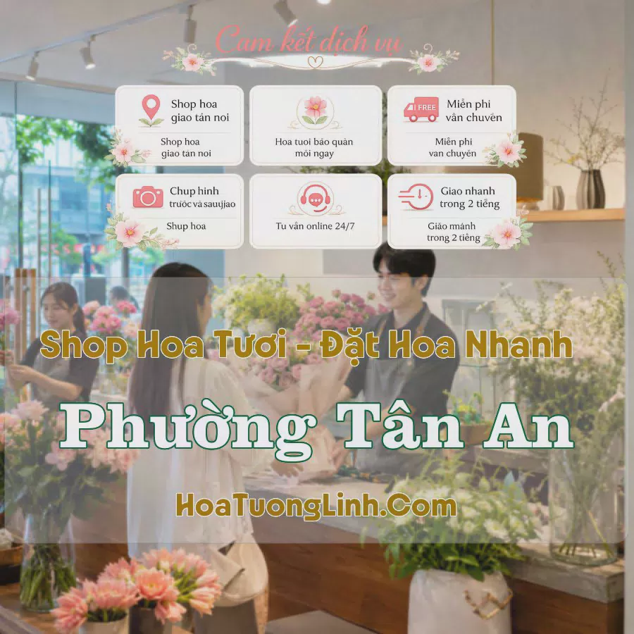 Shop Hoa Tươi Phường Tân An - Cần Thơ