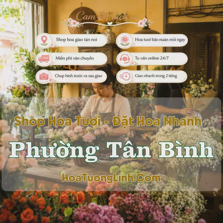 Shop Hoa Tươi Phường Tân Bình - Hồ Chí Minh