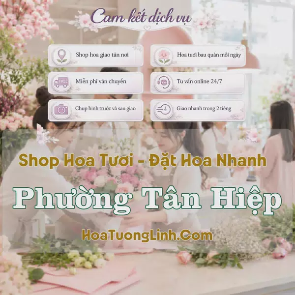 Shop Hoa Tươi Phường Tân Hiệp - Bình Dương