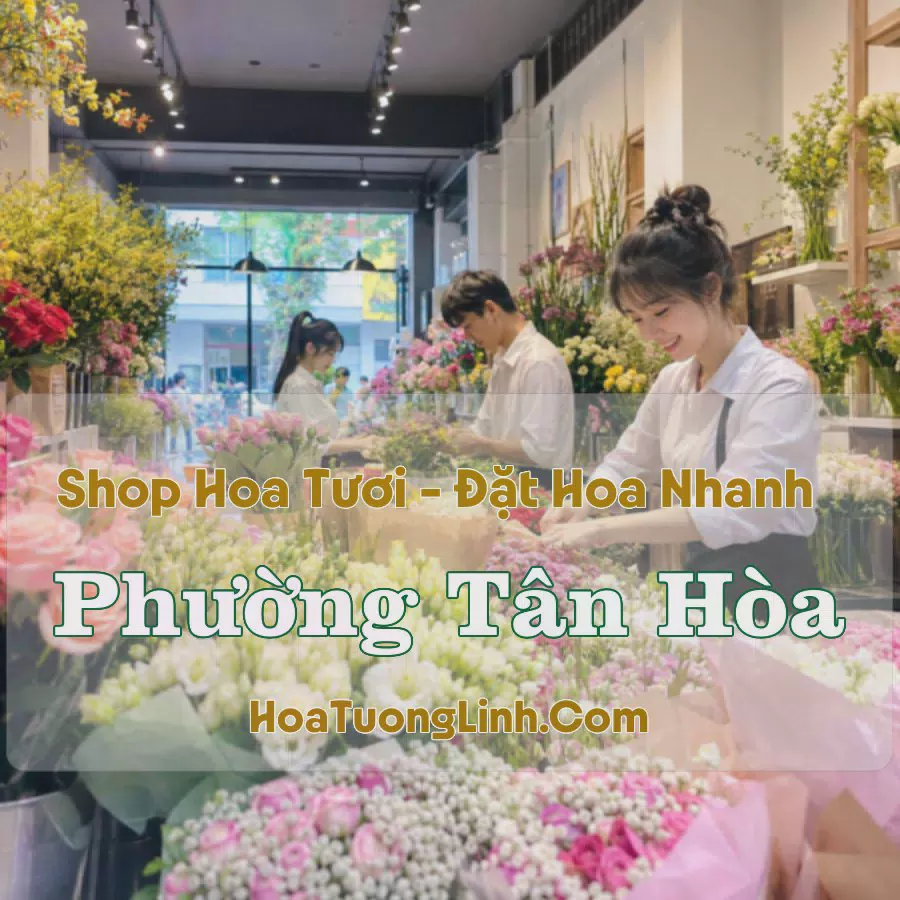 Giao Hoa Tươi Phường Tân Hòa - TP.HCM