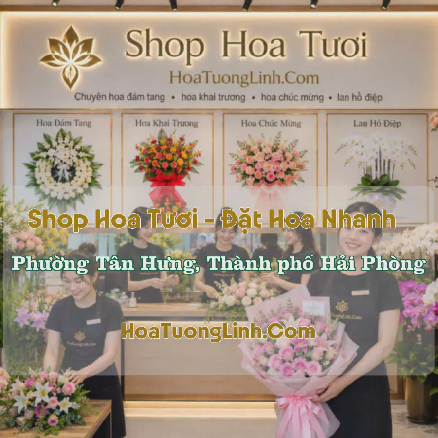 Tiệm Hoa Phường Tân Hưng, Hải Phòng - Chọn Theo Dịp