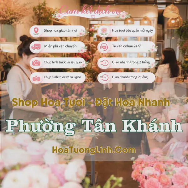 Shop Hoa Tươi Phường Tân Khánh - Bình Dương