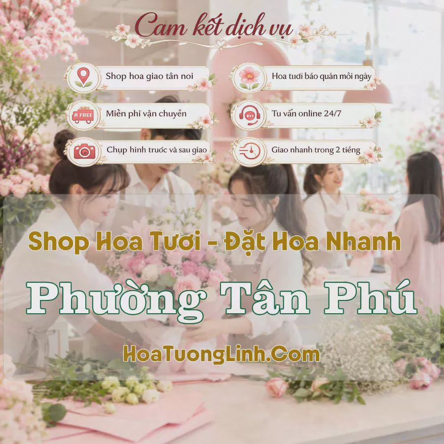 Shop Hoa Tươi Phường Tân Phú - Hồ Chí Minh