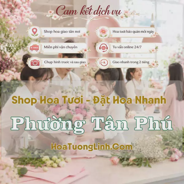 Shop Hoa Tươi Phường Tân Phú - Hồ Chí Minh