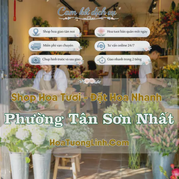 Shop Hoa Tươi Phường Tân Sơn Nhất - Hồ Chí Minh