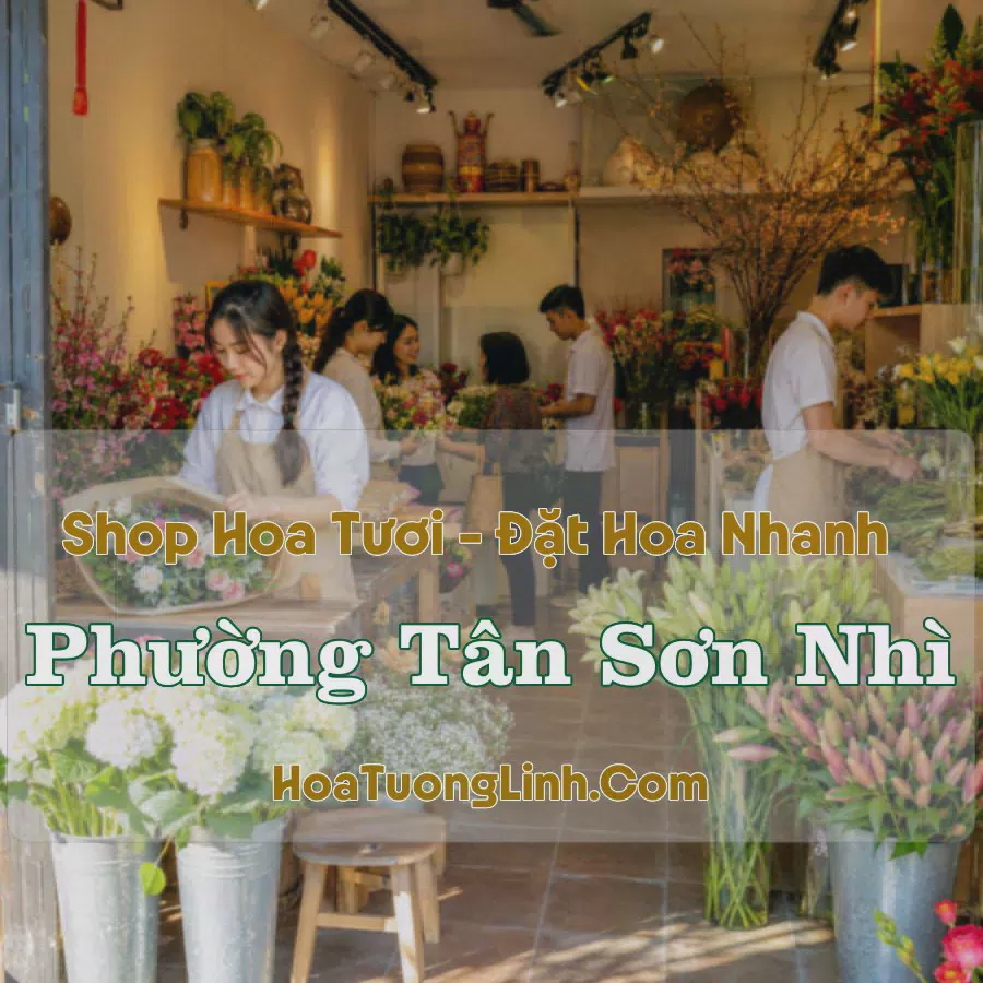 Shop Hoa Tươi Phường Tân Sơn Nhì - TP.HCM