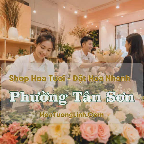 Cửa Hàng Hoa Tươi Phường Tân Sơn, TP.HCM - Giao Tận Nơi