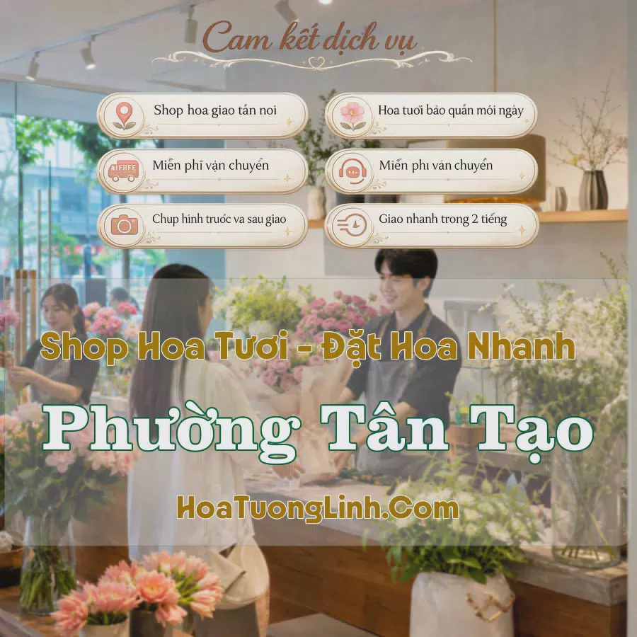 Shop Hoa Tươi Phường Tân Tạo - Hồ Chí Minh