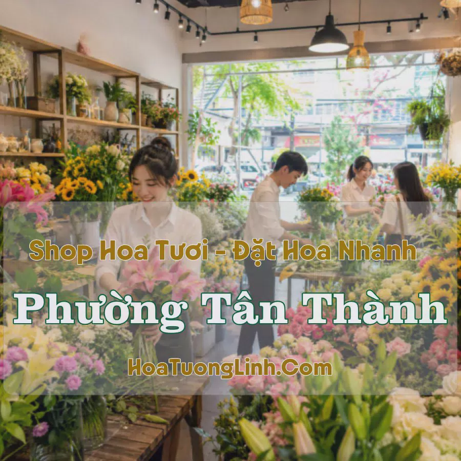 Shop Hoa Phường Tân Thành, Cà Mau - Thiết Kế Theo Yêu Cầu
