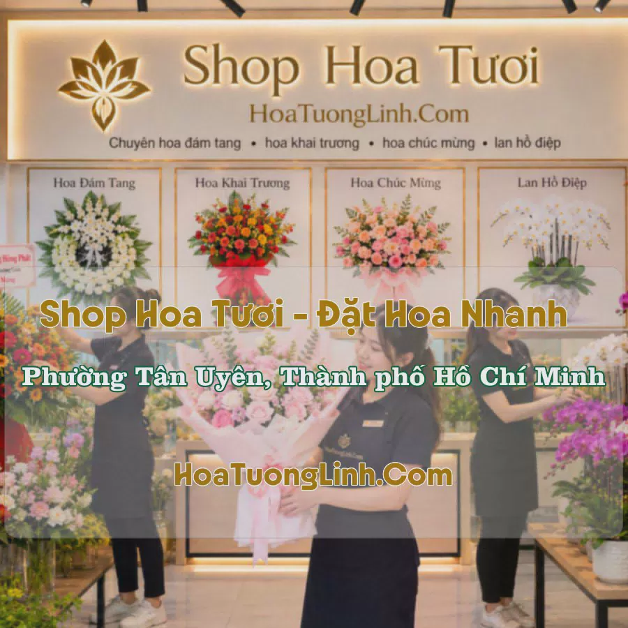 Giao Hoa Tươi Phường Tân Uyên, TP.HCM - Liên Hệ Chọn Mẫu
