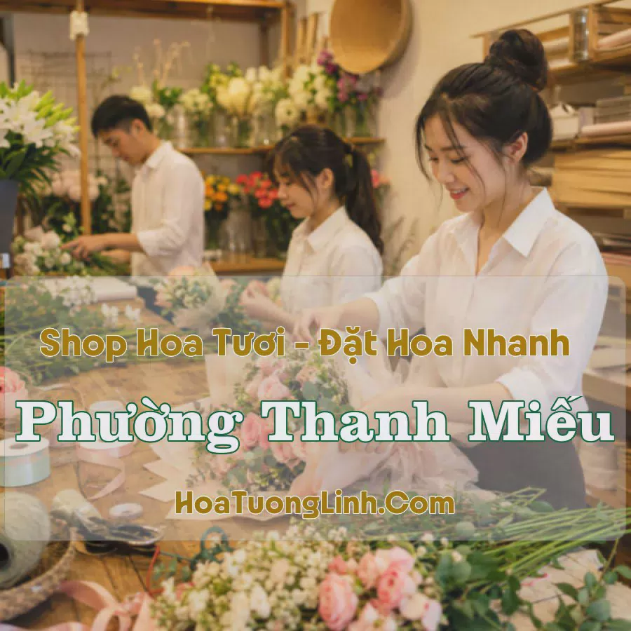 Shop Hoa Tươi Phường Thanh Miếu, Phú Thọ - Giao Tận Nơi