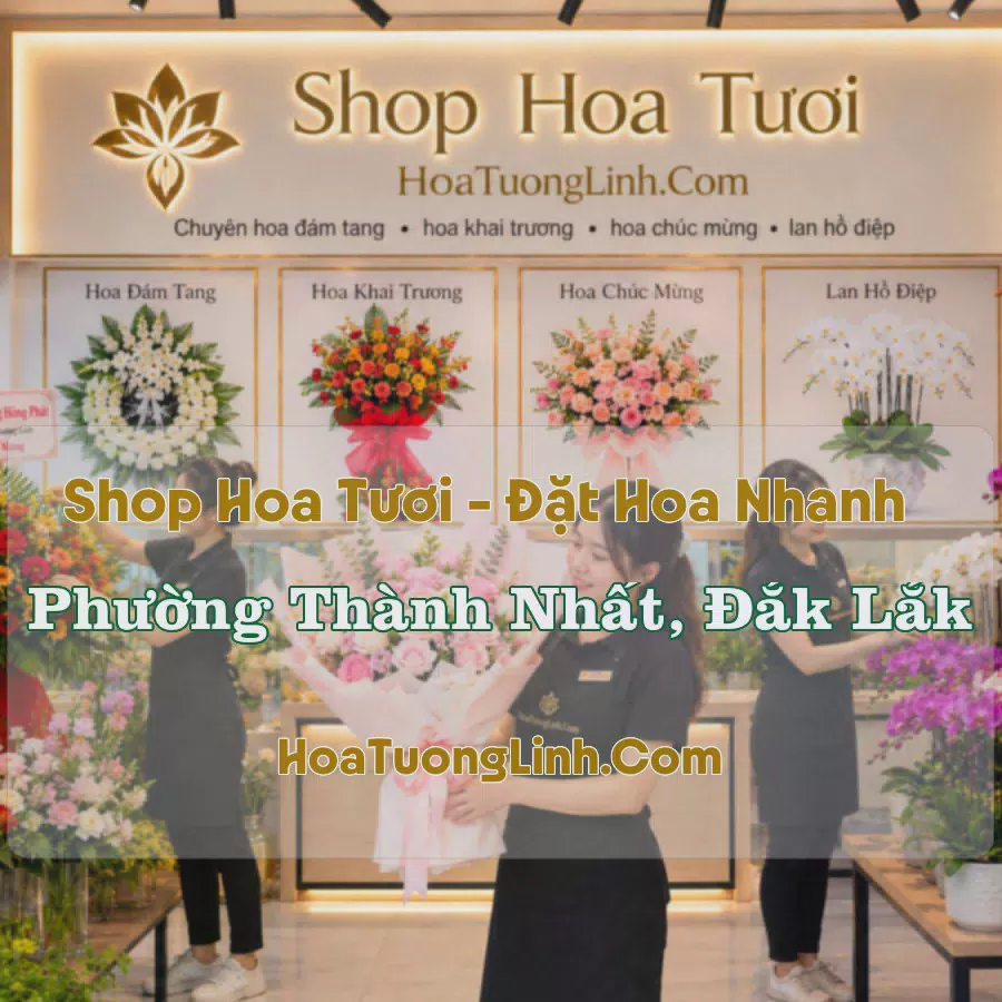 Shop Hoa Phường Thành Nhất, Đắk Lắk - Nhiều Kiểu Dáng