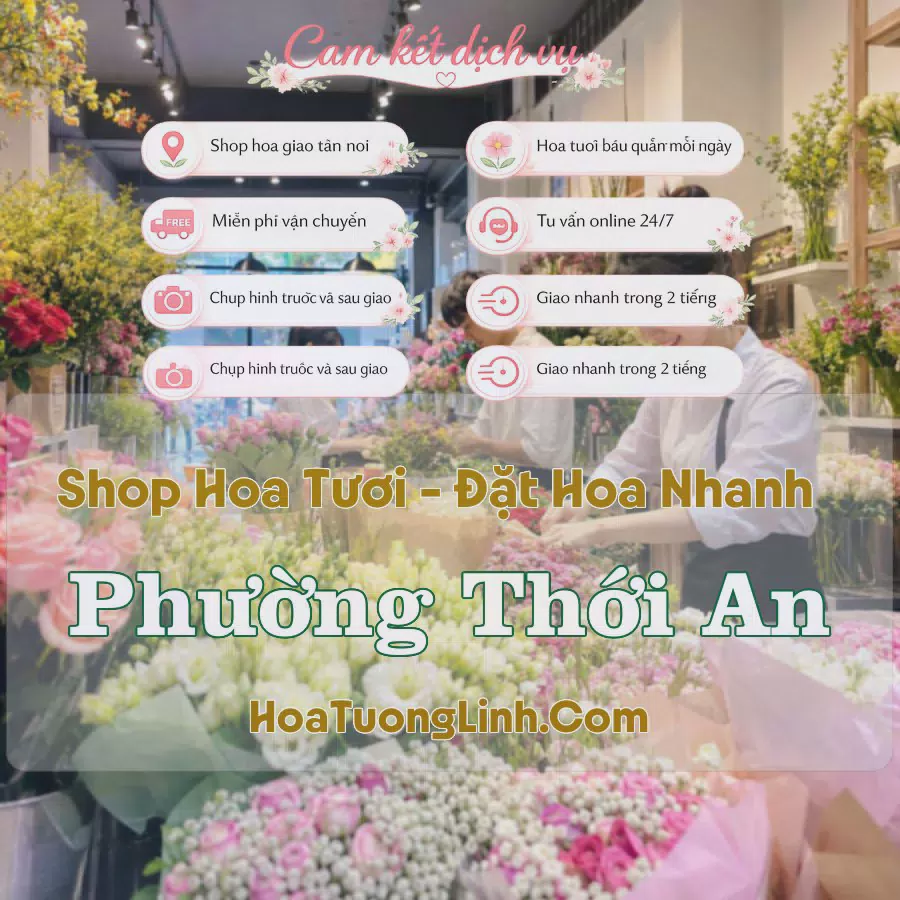 Shop Hoa Tươi Phường Thới An - Hồ Chí Minh