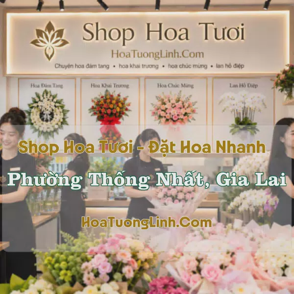 Tiệm Hoa Tươi Phường Thống Nhất, Gia Lai - Đặt Hoa Online