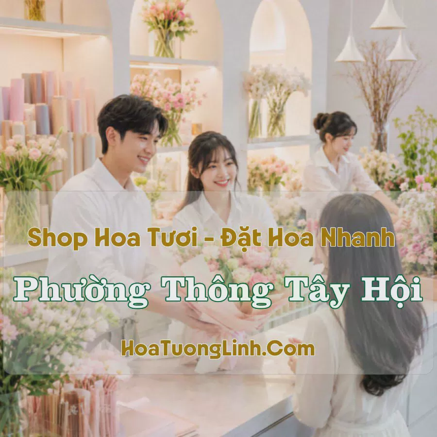 Shop Hoa Tươi Phường Thông Tây Hội - Thành phố Hồ Chí Minh