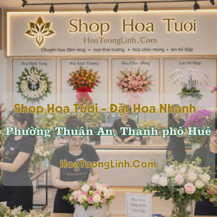 Đặt Hoa Online Phường Thuận An, Huế - Tư Vấn Mức Chi