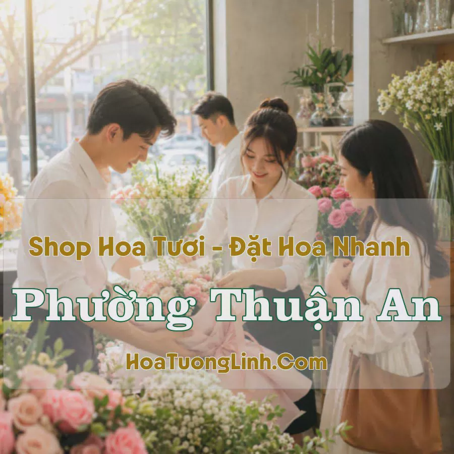 Shop Hoa Tươi Phường Thuận An, TP.HCM - Giao Tận Nơi