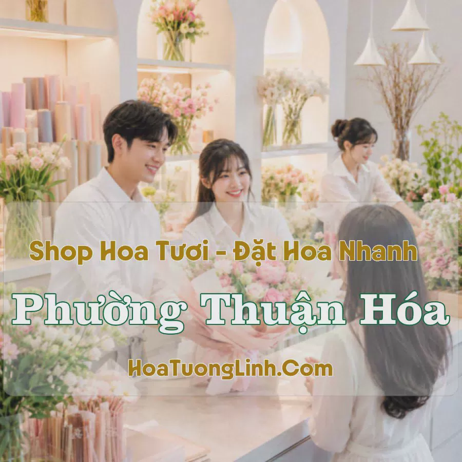 Đặt Hoa Online Phường Thuận Hóa, Huế - Thiết Kế Theo Yêu Cầu
