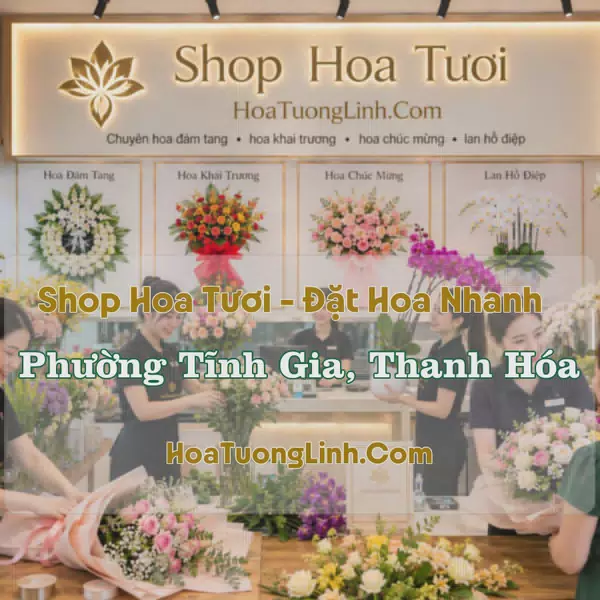 Cửa Hàng Hoa Tươi Phường Tĩnh Gia, Thanh Hóa - Nhiều Mẫu Đẹp