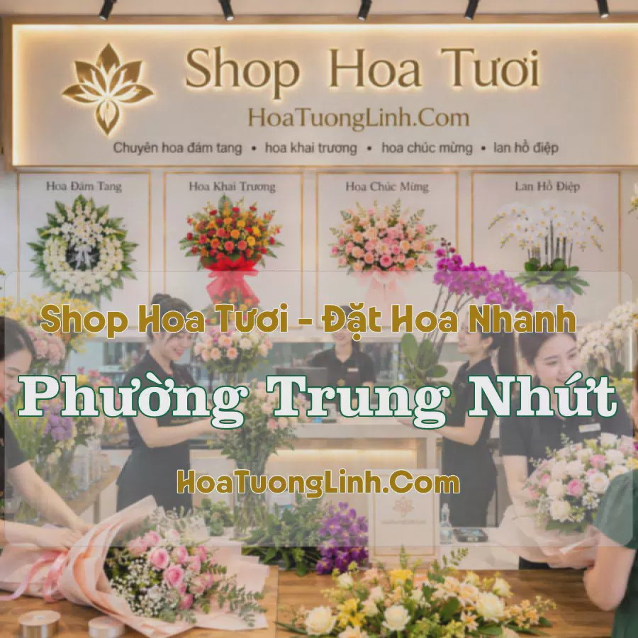 Cửa Hàng Hoa Tươi Phường Trung Nhứt, Cần Thơ - Tư Vấn Chọn Mẫu