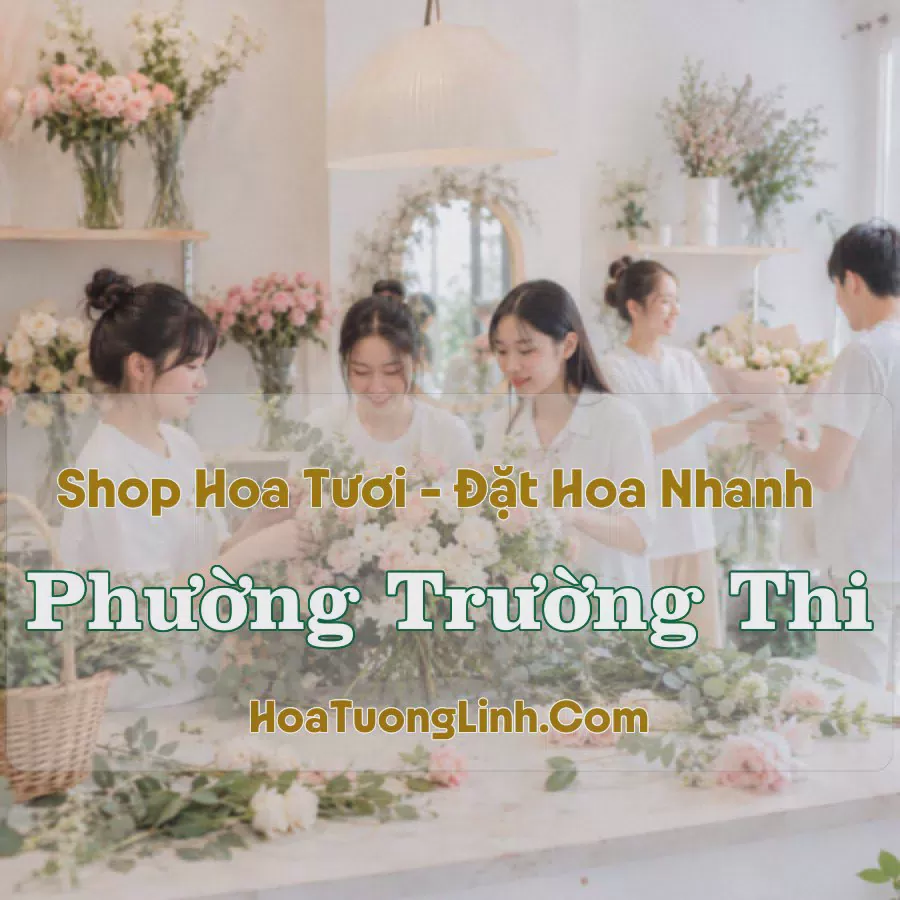 Đặt Hoa Phường Trường Thi, Ninh Bình - Tư Vấn Mẫu Phù Hợp