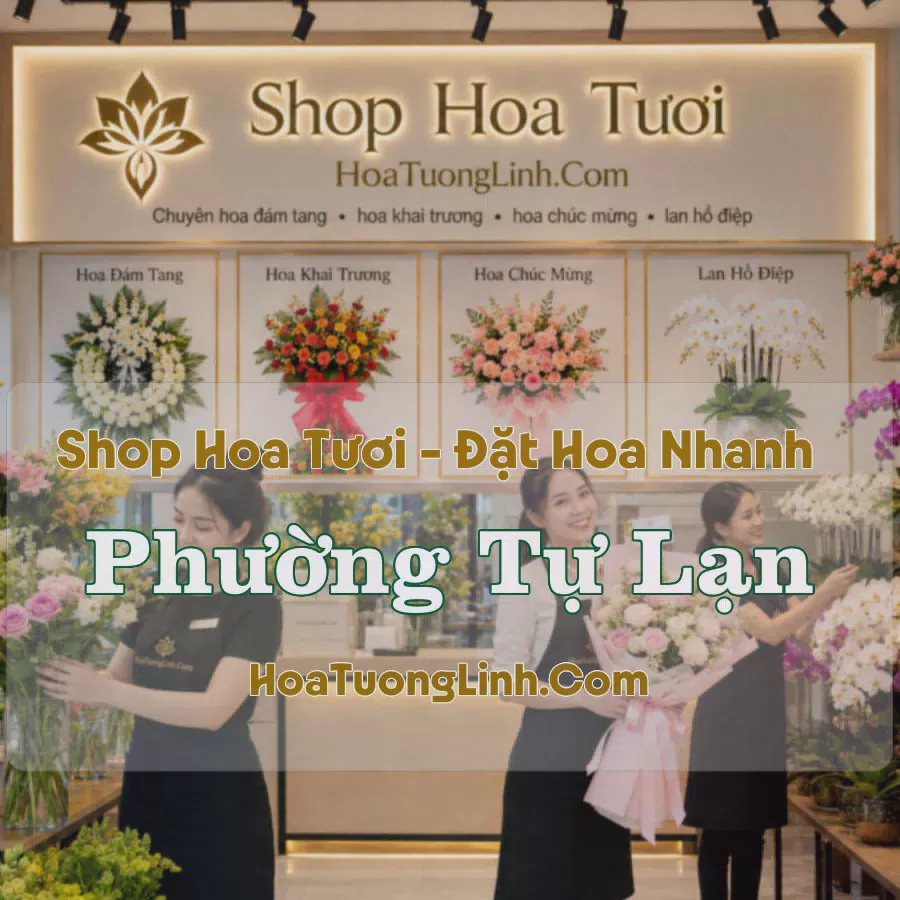 Đặt Hoa Phường Tự Lạn, Bắc Ninh - Thiết Kế Theo Yêu Cầu