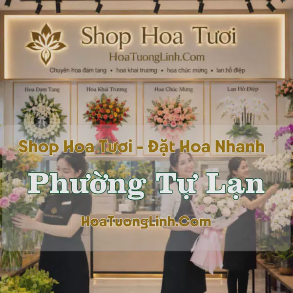 Đặt Hoa Phường Tự Lạn, Bắc Ninh - Thiết Kế Theo Yêu Cầu