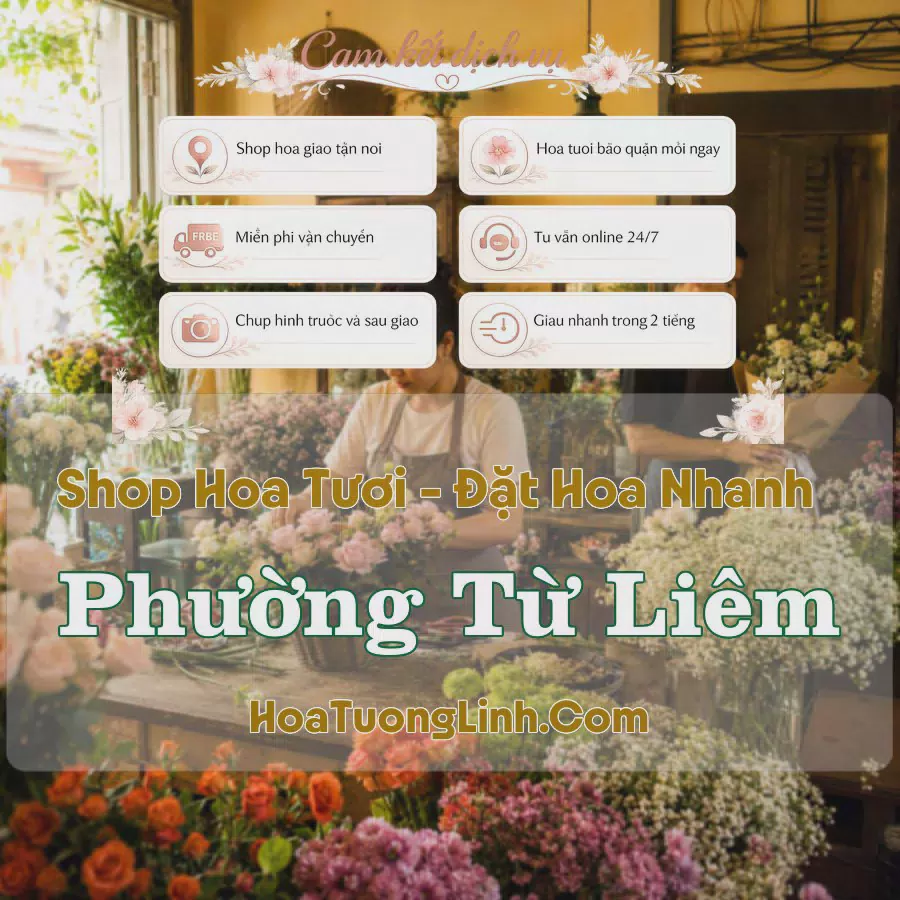 Shop Hoa Tươi Phường Từ Liêm - Hà Nội