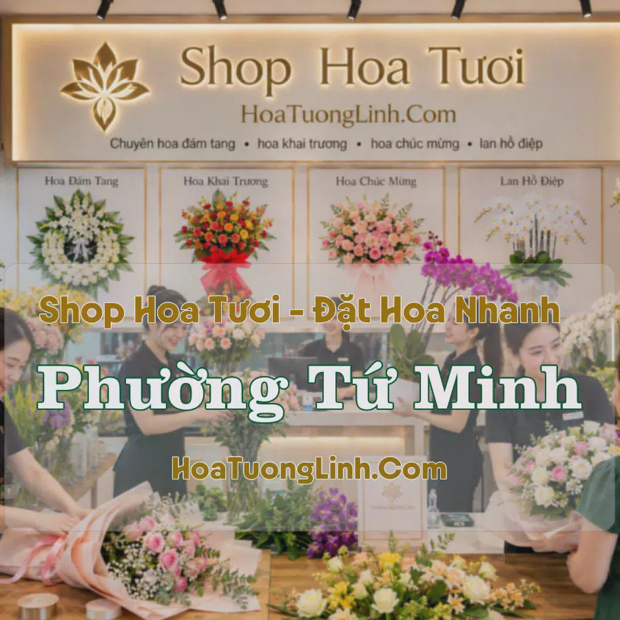 Cửa Hàng Hoa Tươi Phường Tứ Minh, Hải Phòng - Tư Vấn Chọn Mẫu