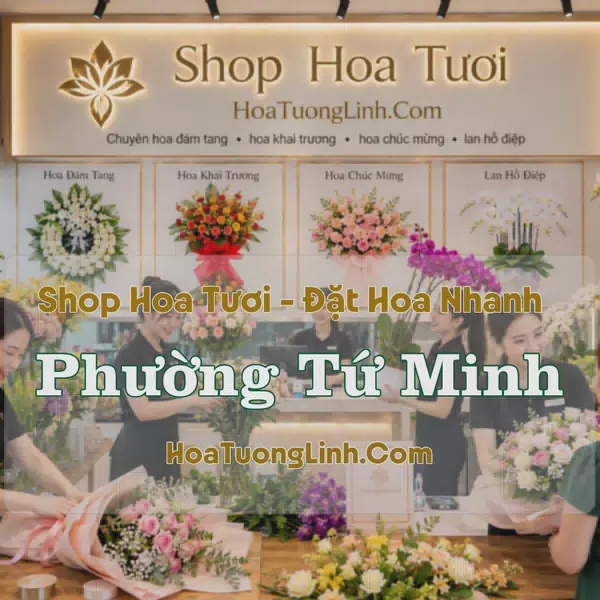Cửa Hàng Hoa Tươi Phường Tứ Minh, Hải Phòng - Tư Vấn Chọn Mẫu