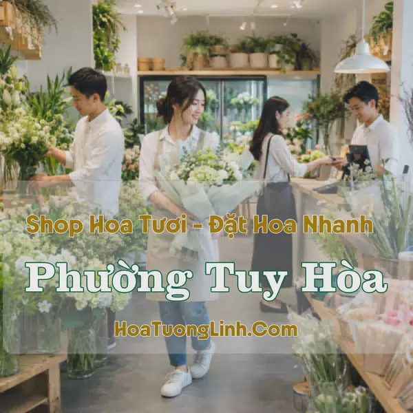 Shop Hoa Phường Tuy Hòa, Đắk Lắk - Thiết Kế Theo Yêu Cầu