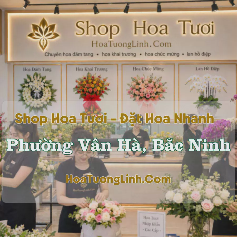 Giao Hoa Tươi Phường Vân Hà, Bắc Ninh - Liên Hệ Chọn Mẫu