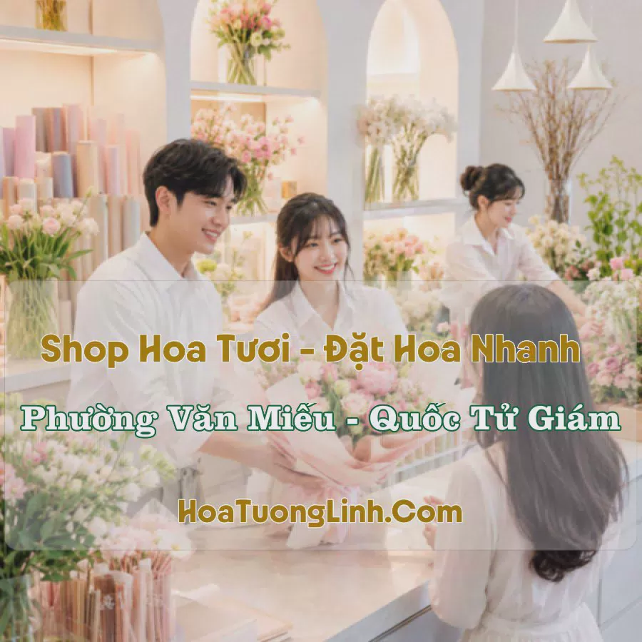 Shop Hoa Tươi Phường Văn Miếu - Quốc Tử Giám - Hà Nội