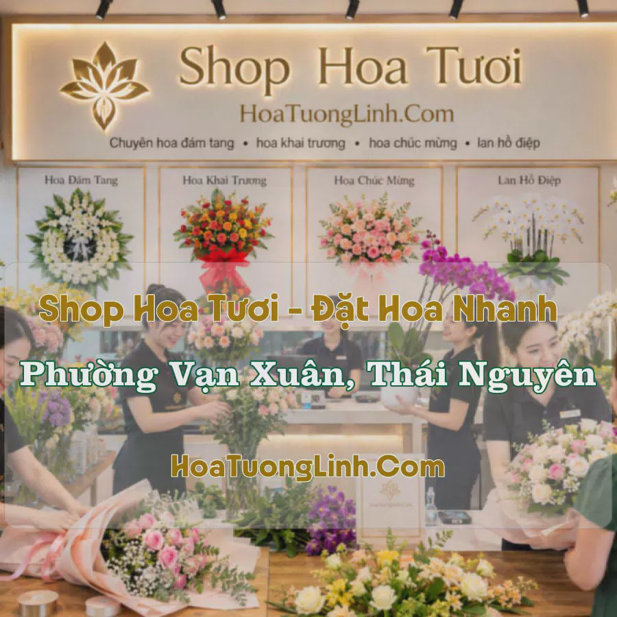 Đặt Hoa Online Phường Vạn Xuân, Thái Nguyên - Tư Vấn Mức Chi