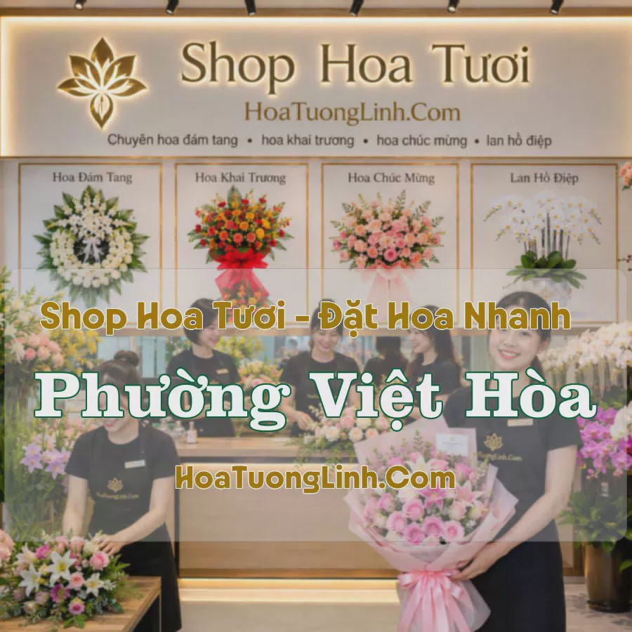 Tiệm Hoa Tươi Phường Việt Hòa, Hải Phòng - Đặt Hoa Online