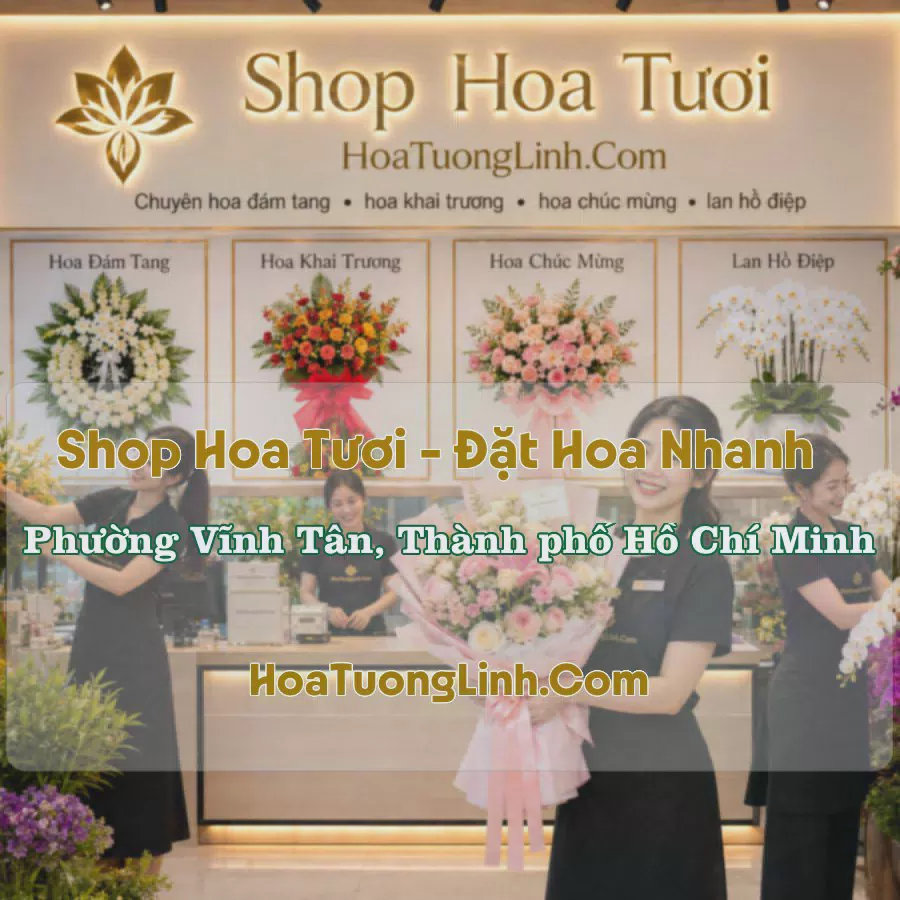 Shop Hoa Tươi Phường Vĩnh Tân, TP.HCM - Giao Tận Nơi