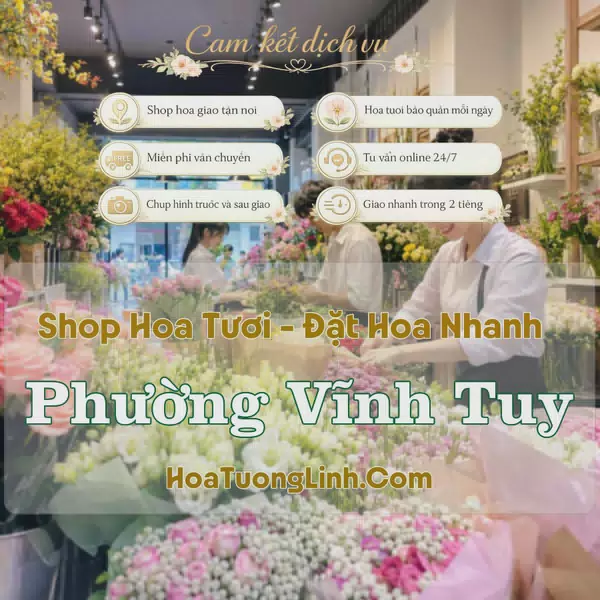 Shop Hoa Tươi Phường Vĩnh Tuy - Hà Nội