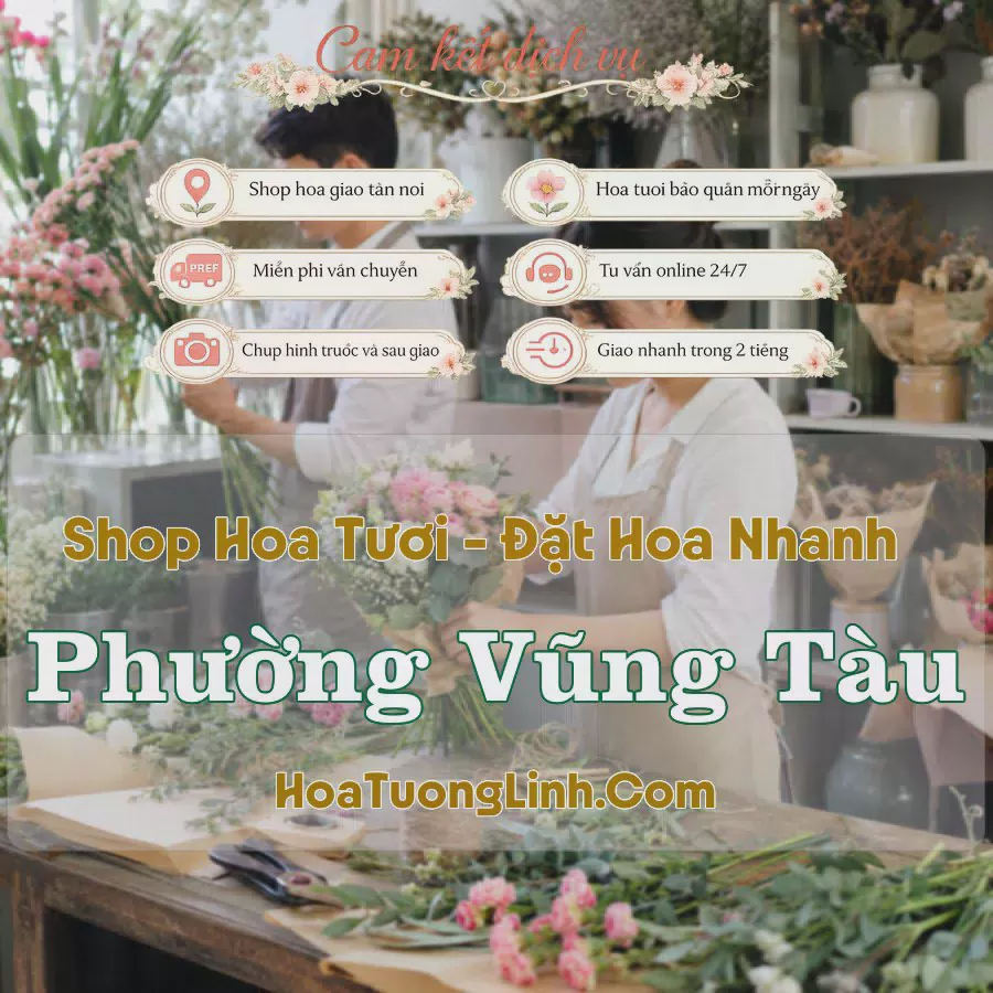 Shop Hoa Tươi Phường Vũng Tàu - Bà Rịa-Vũng Tàu