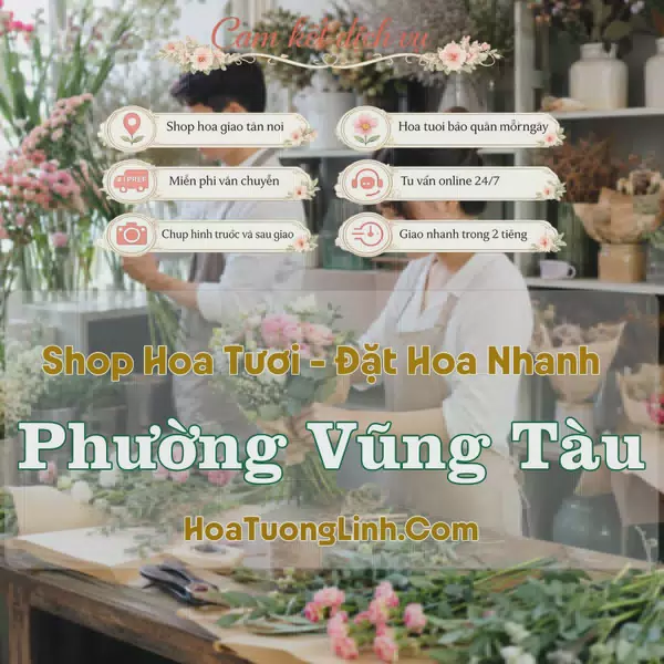Shop Hoa Tươi Phường Vũng Tàu - Bà Rịa-Vũng Tàu