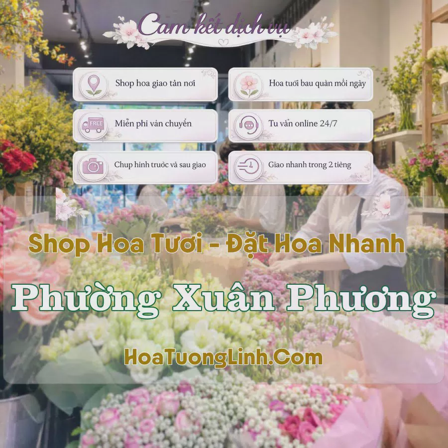 Shop Hoa Tươi Phường Xuân Phương - Hà Nội