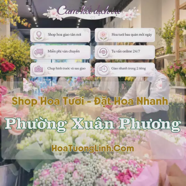 Shop Hoa Tươi Phường Xuân Phương - Hà Nội