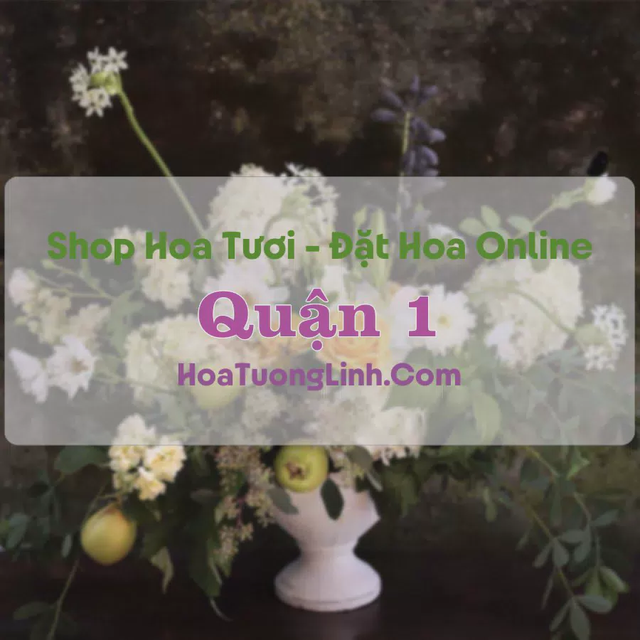 Shop Hoa Tươi Quận 1 - TP.HCM