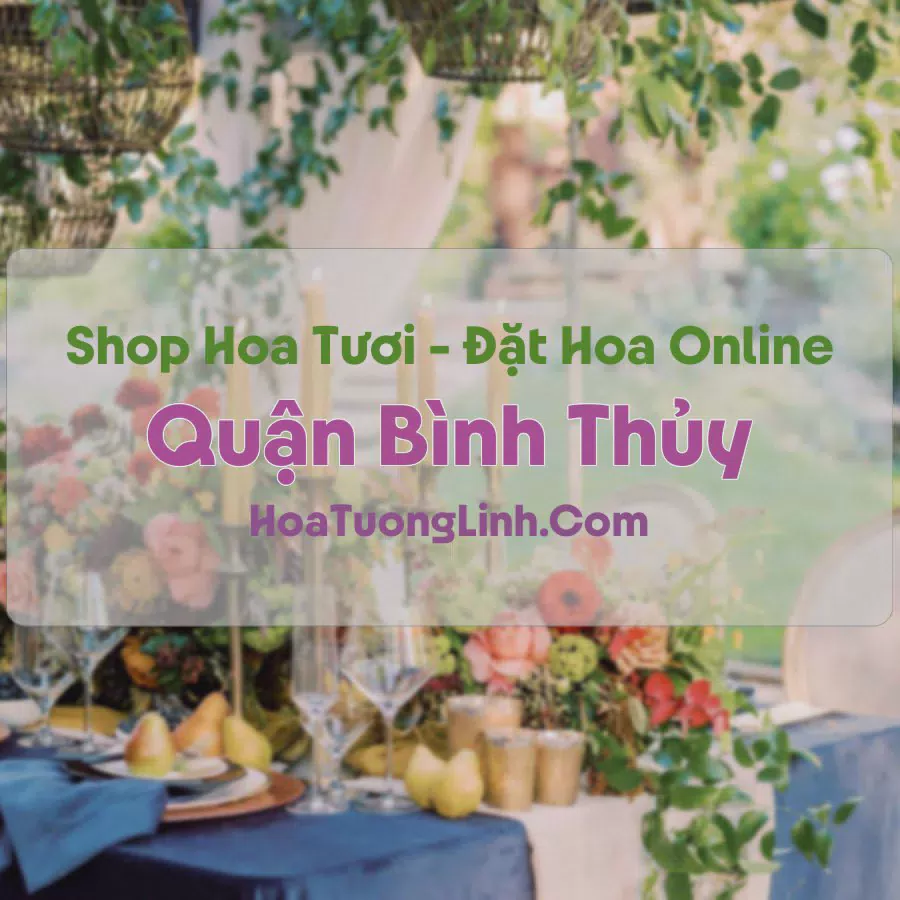 Shop Hoa Tươi Quận Bình Thủy - Cần Thơ