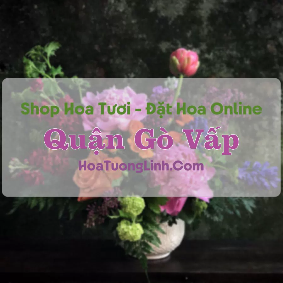 Shop Hoa Tươi Quận Gò Vấp – TP.HCM