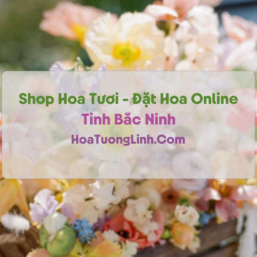 Shop Hoa Tươi Tại Bắc Ninh - Điện Hoa Tận Nơi