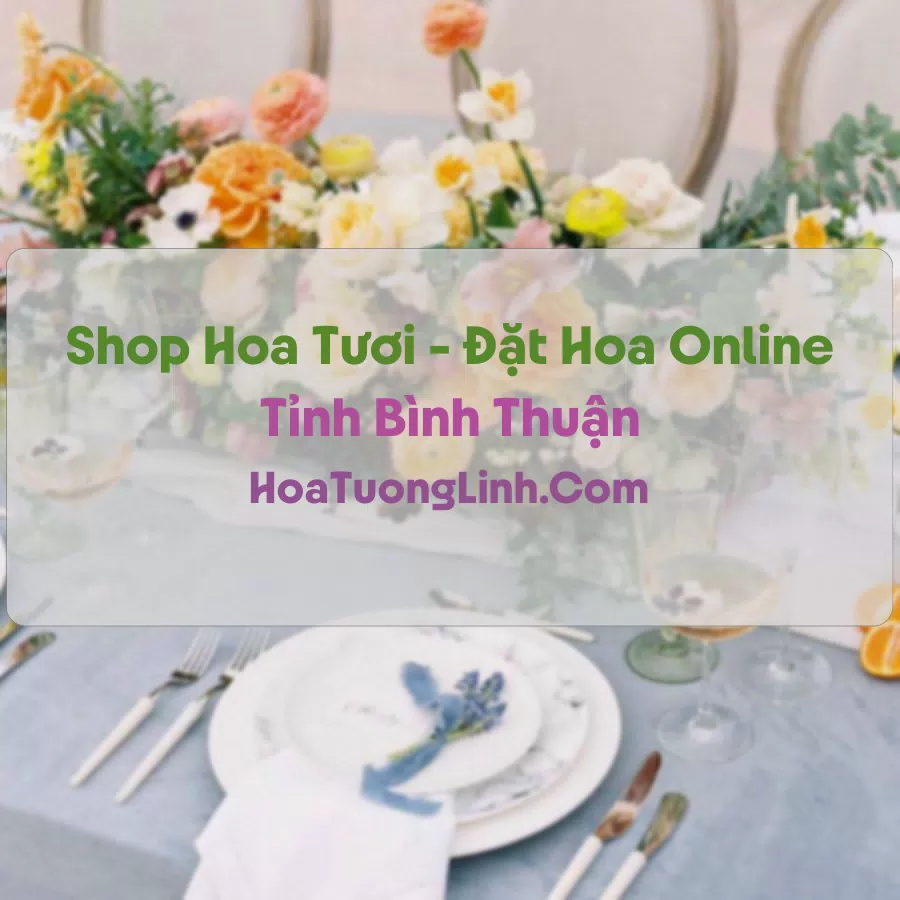 Shop Hoa Tươi Tại Bình Thuận - Điện Hoa Tận Nơi
