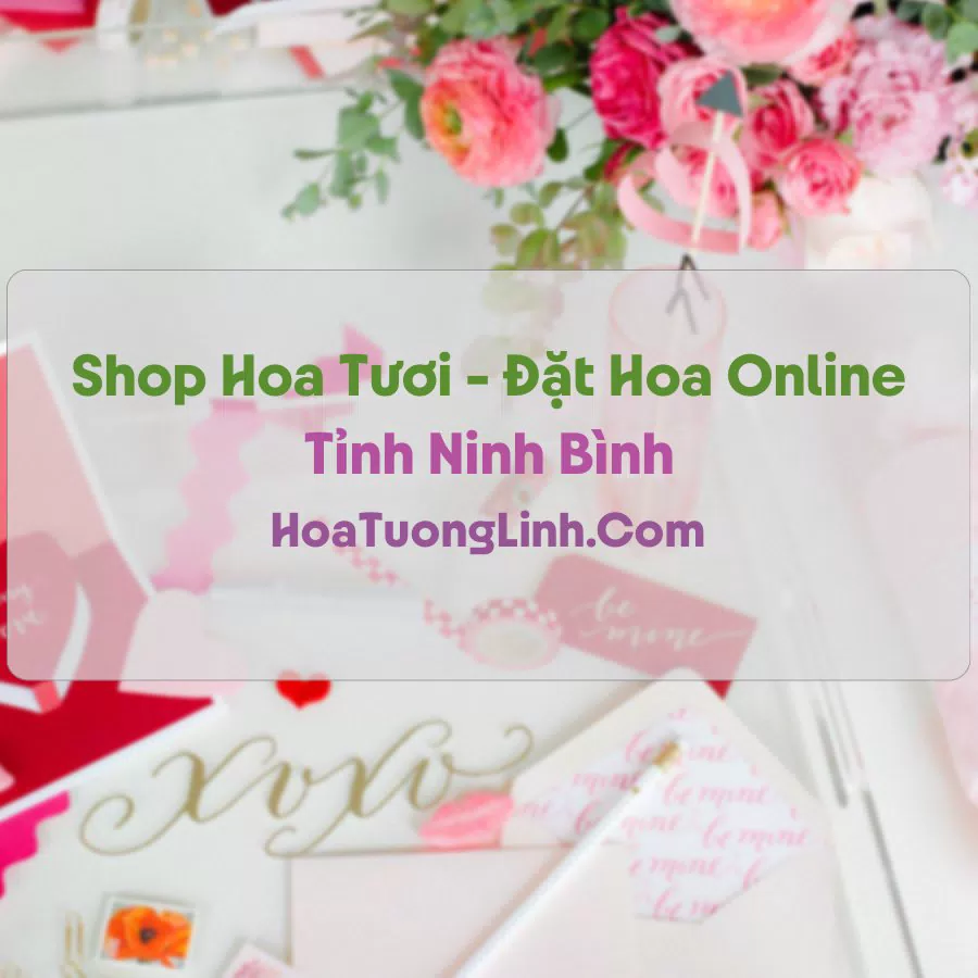 Shop Hoa Tươi Tại Ninh Bình - Điện Hoa Tận Nơi