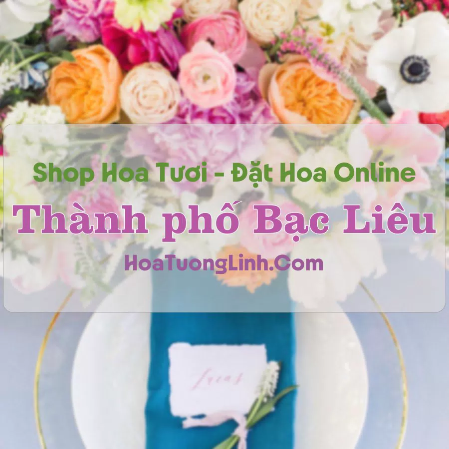 Shop Hoa Tươi Thành Phố Bạc Liêu – Bạc Liêu