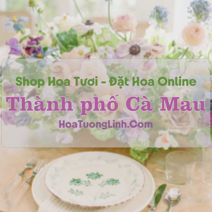 Shop Hoa Tươi Thành Phố Cà Mau - Cà Mau
